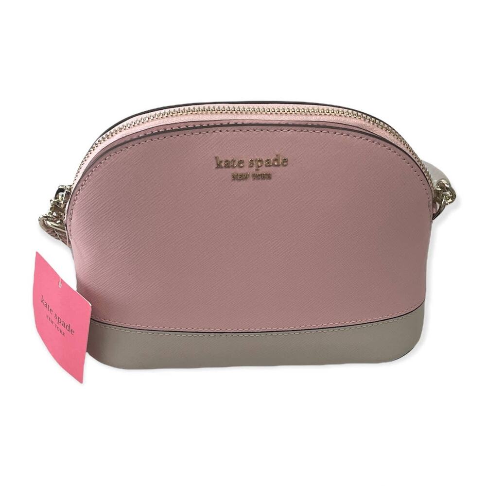kate spade new york Small Spencer Dome Leather Crossbody Bag